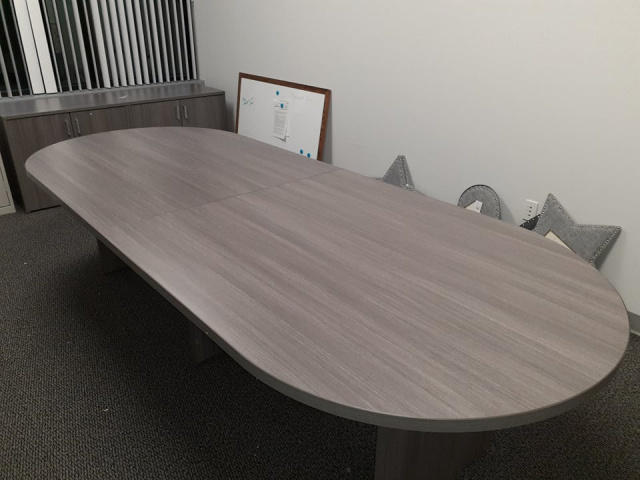 120"x48" Race Track Conference Table