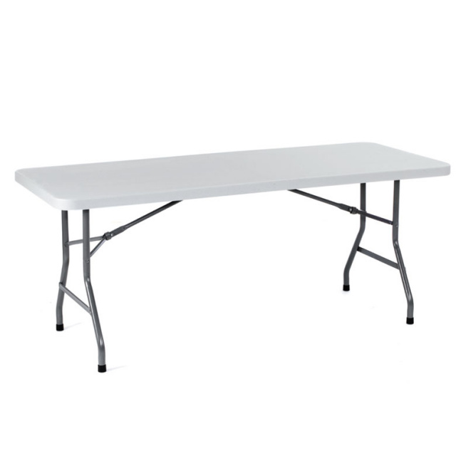 72"Dx30"L Molded Folding Table 