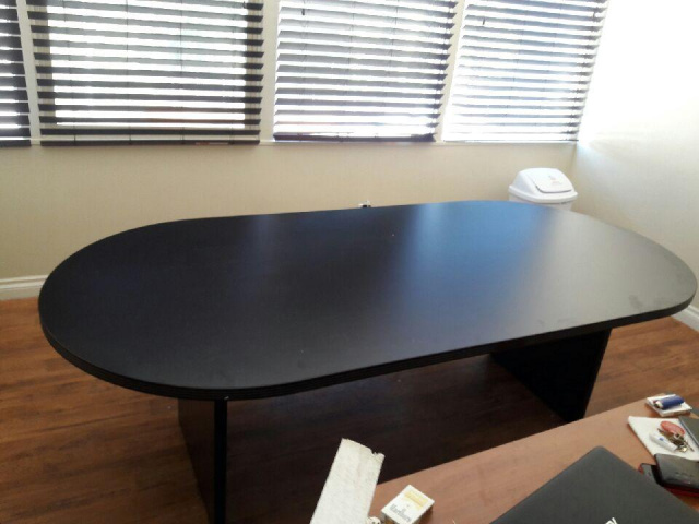 95"x42" Race Track Conference Table