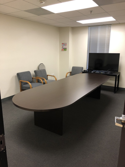 144"x48" Race Track Conference Table