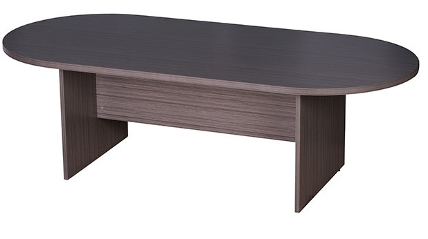 95"x47" Racetrack Conference Table (Drift-Wood)