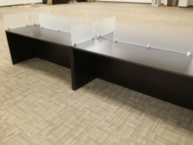 72"x24" Credenza Shell with Optional Privacy Screen, Privacy Screen: $69.00 for 23"L & $95.00 For 45
