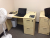 48"Lx30"D Straight Desk & 2 Drawer File Unit