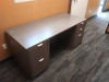 66"x30" Straight Desk With 2 Drawer & 3 Drawer File Unit