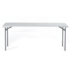 71"Dx20"L Molded Folding Table 