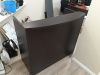48"x26" Reception Front Desk Shell With Rounded Top (no drawers)