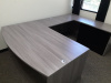 72"x102" Bow Front U Desk (no drawers)