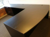 72"x84" Bow Front L Desk & 36" Lateral File