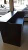 72"x30" Reception Desk Shell With Rectangular Transaction Top (no drawers)