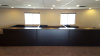 X3)  72"x72" Reception Desk L Shape Shell With Rectangular Transaction Top (no drawers)