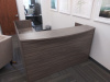 72"x72" Rounded Top Reception Desk