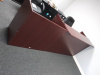 72" Rectangular Top Reception Desk Mahogany (2 shown in picture)