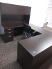 66"x95" U Shape Desk With 3 Drawer File Unit & Keyboard Tray